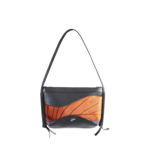 Mika Bag - Vegan Biomaterial with Natural Leaf Texture