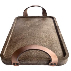 Recessed Coffee Tray with Cup Holder