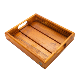 Small Well-Being Teak wood Breakfast Tray