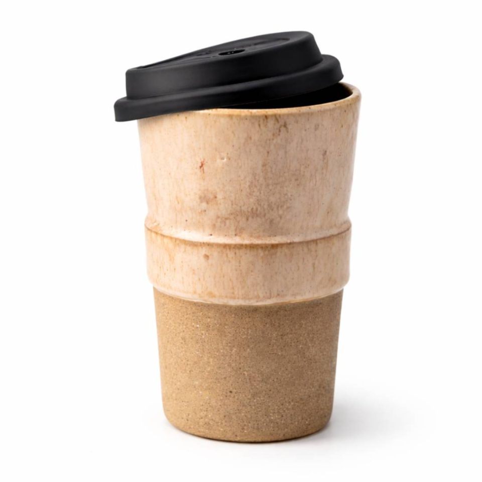 Ceramic Sustainable Travel Cup - Nude