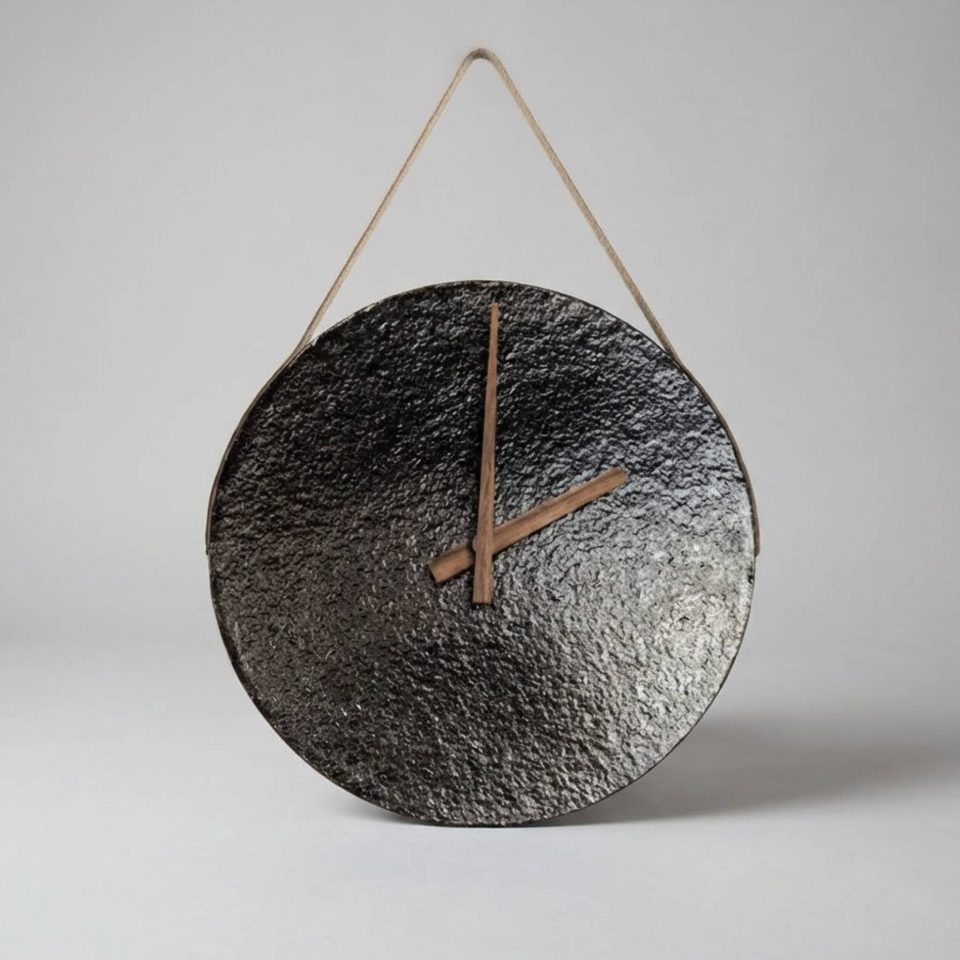 Coffee O'Clock Wall Clock - Wooden Hands