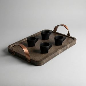 Coffee Sharing Gift Set - Tray & Cups