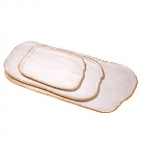 Small Pacific Boat Ceramic Tray - S