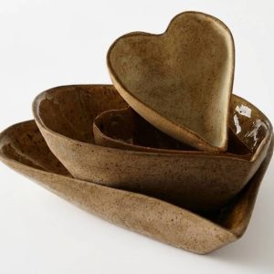 Medium Heart Ceramic Bowl - M