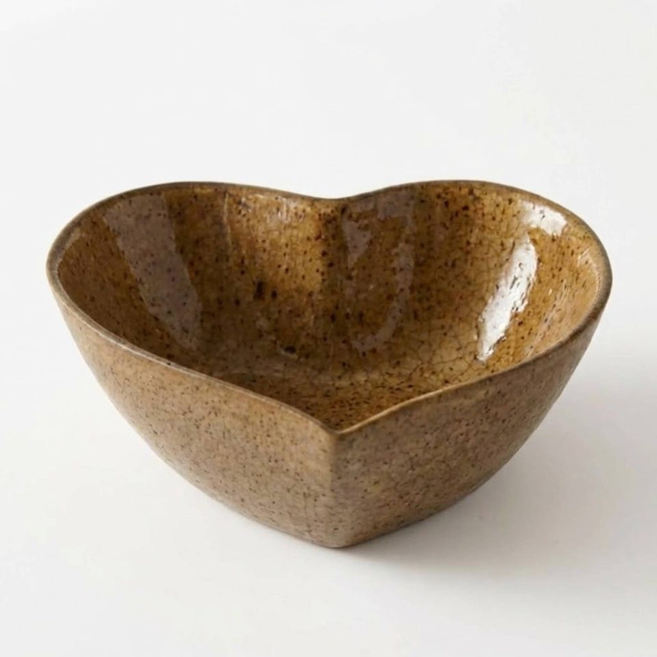 Medium Heart Ceramic Bowl - M