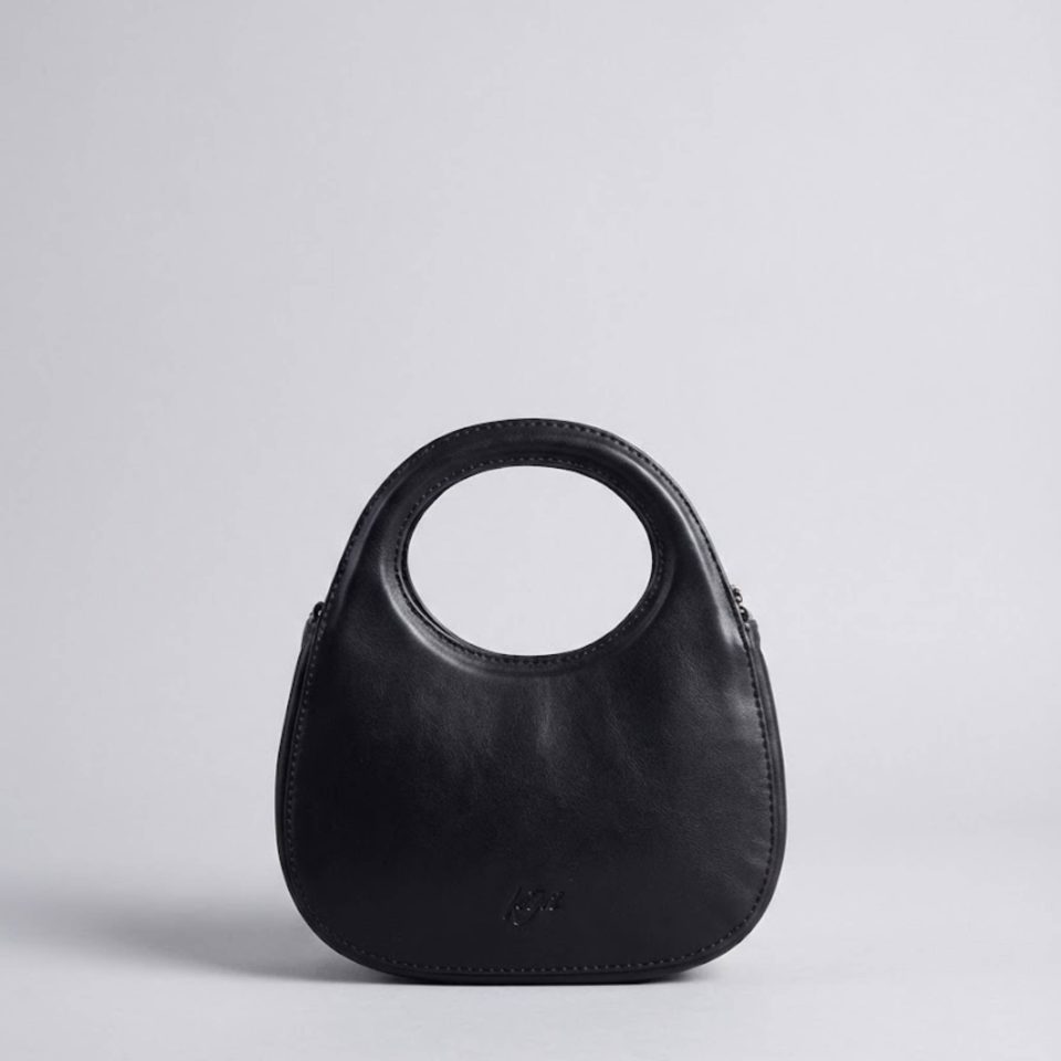Mini Leonia Cactus Black Bag