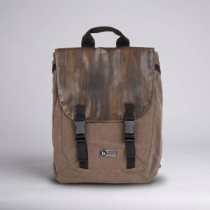 Rio Curuá Khaki Backpack - Jenipapo Print