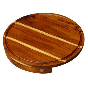 Iglu Large Teak Wood Gourmet Cutting Board