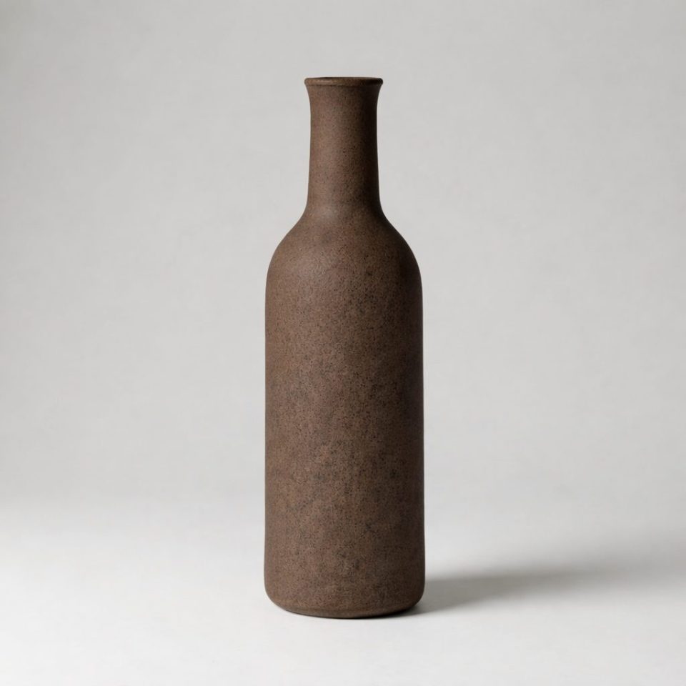 Herdade Ceramic Bottle - Brown