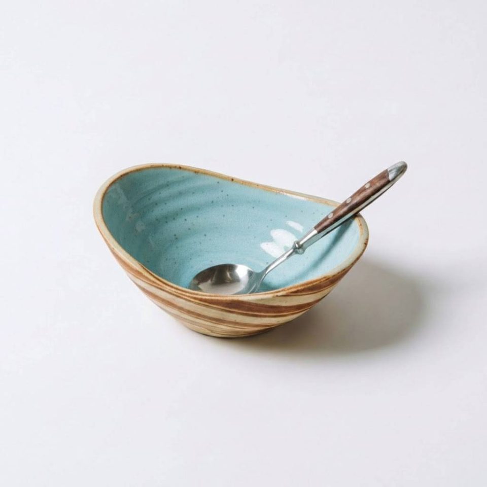 Small Represa Salad Bowl - S - Light Blue