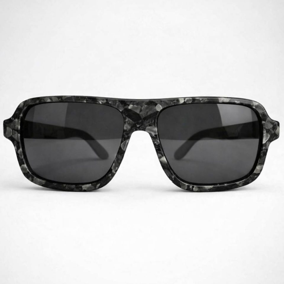 Abe Bicolor Sunglasses - Black
